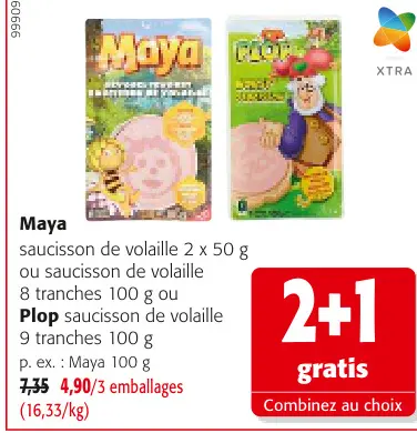 Offre: Saucisson de volaille
