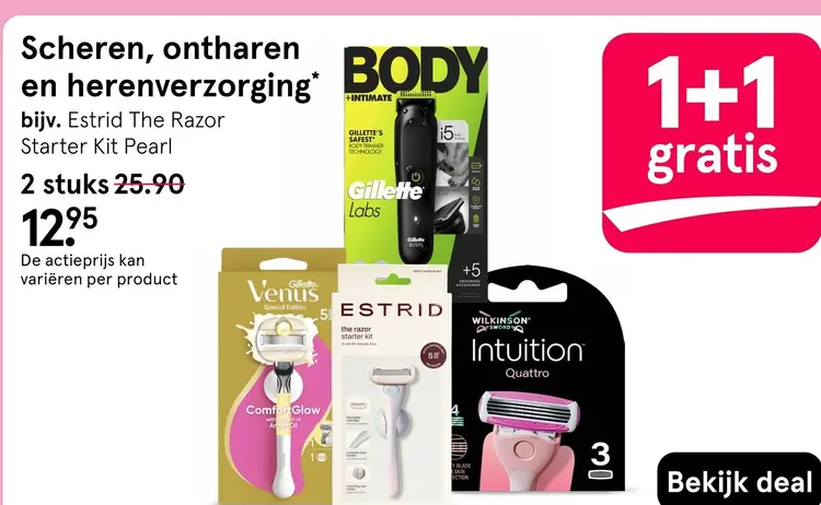 Aanbieding: Scheren, ontharen en herenverzorging