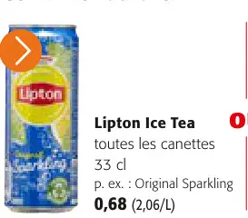 Offre: Lipton Ice Tea