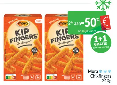 Promotie: Kip Fingers Chixfingers