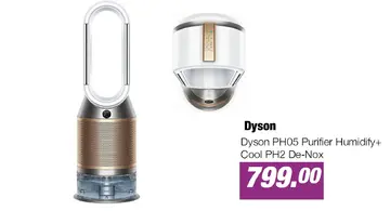Aanbieding: Dyson PH05 Purifier Humidify+ Cool PH2 De-Nox