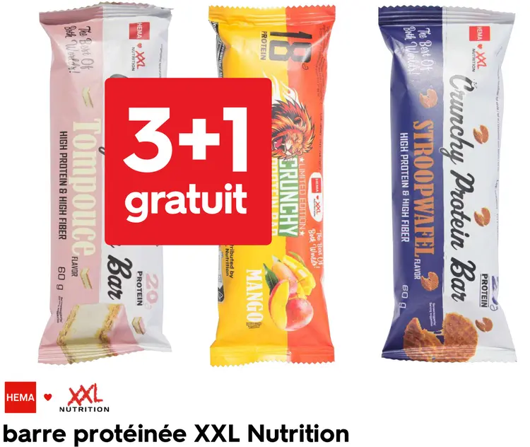 Offre: Barre protéinée XXL Nutrition