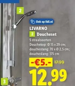 Aanbieding: Doucheset