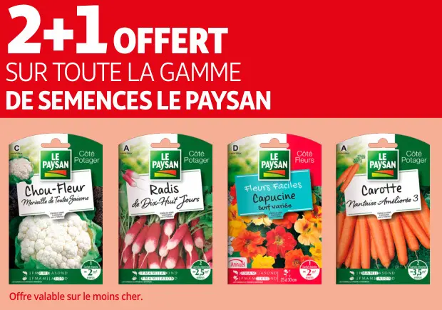 Promotie: Semences Le Paysan