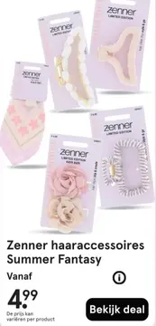 Aanbieding: Zenner haaraccessoires Summer Fantasy