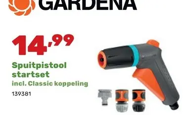 Promotie: Spuitpistool startset
