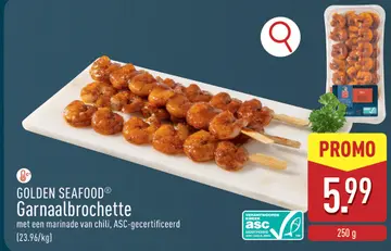 Aanbieding: Garnaalbrochette