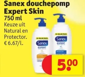 Promotie: douchepomp Expert Skin