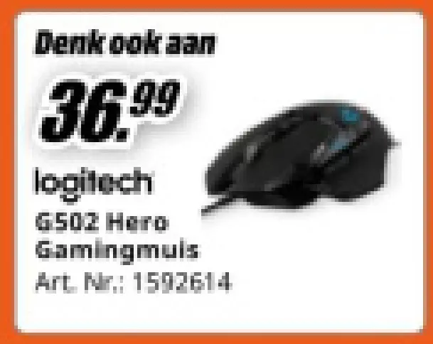 Aanbieding: G502 Hero Gamingmuis