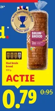 Aanbieding: Heel bruin brood