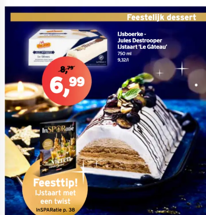 Promotie: IJstaart 'Le Gâteau'