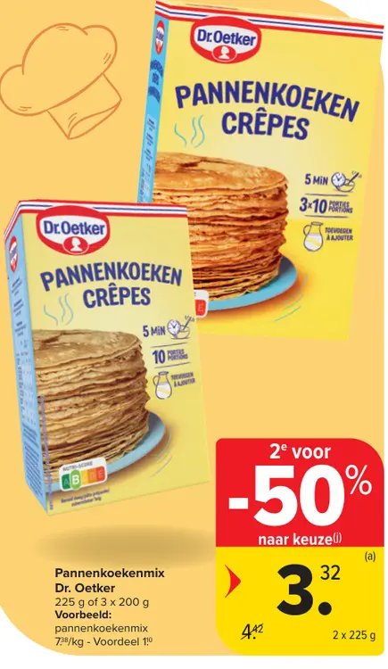 Promotie: Pannenkoekenmix