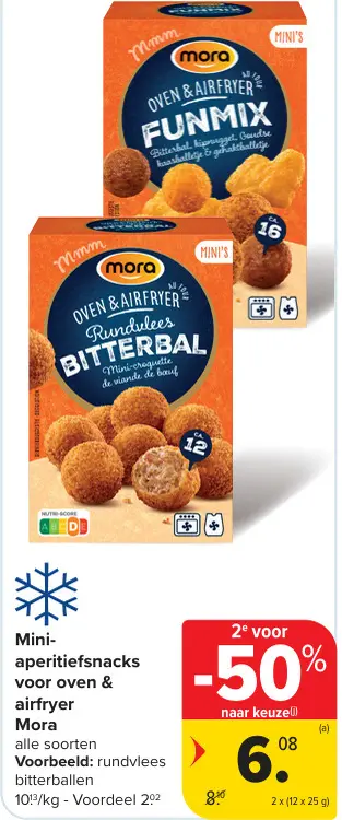 Promotie: Mini-aperitiefsnacks voor oven & airfryer
