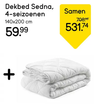 Aanbieding: Dekbed Sedna