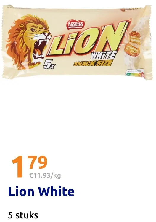 Aanbieding: Lion White