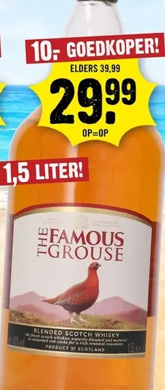Aanbieding: The Famous Grouse