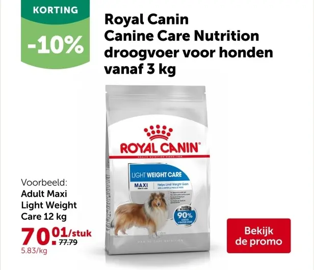Promotie: Canine Care Nutrition droogvoer voor honden