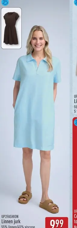 Aanbieding: Linnen jurk