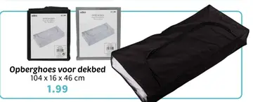 Aanbieding: Opberghoes voor dekbed