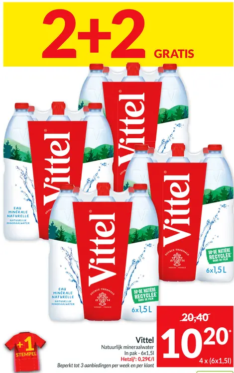 Promotie: Natuurlijk mineraalwater