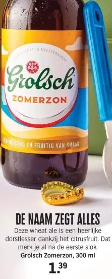Aanbieding: Grolsch Zomerzon