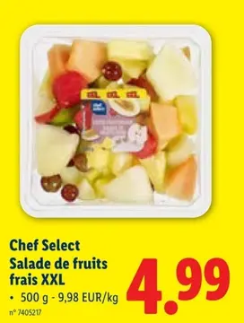 Offre: Salade de fruits frais XXL