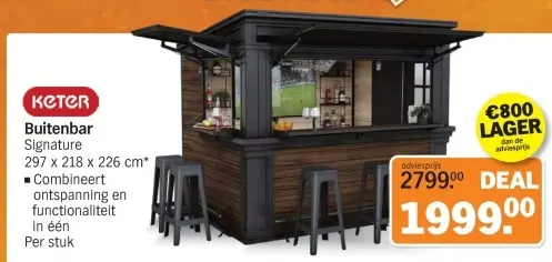 Aanbieding: Buitenbar Signature