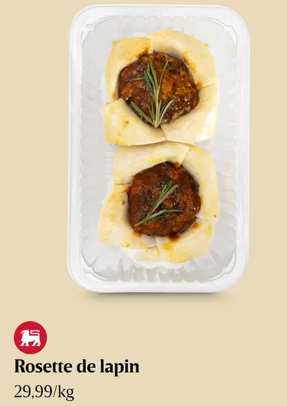 Offre: Rosette de lapin
