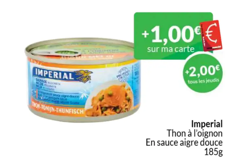 Offre: Thon à l'oignon