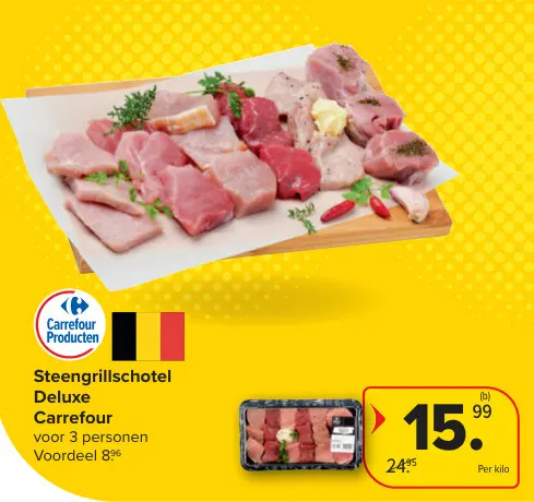 Promotie: Steengrillschotel Deluxe