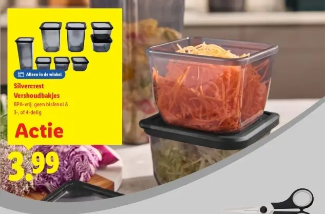 Aanbieding: Vershoudbakjes