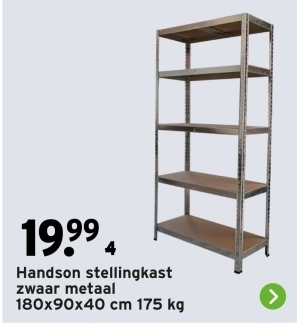 Aanbieding: Handson stellingkast