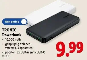 Promotie: Powerbank