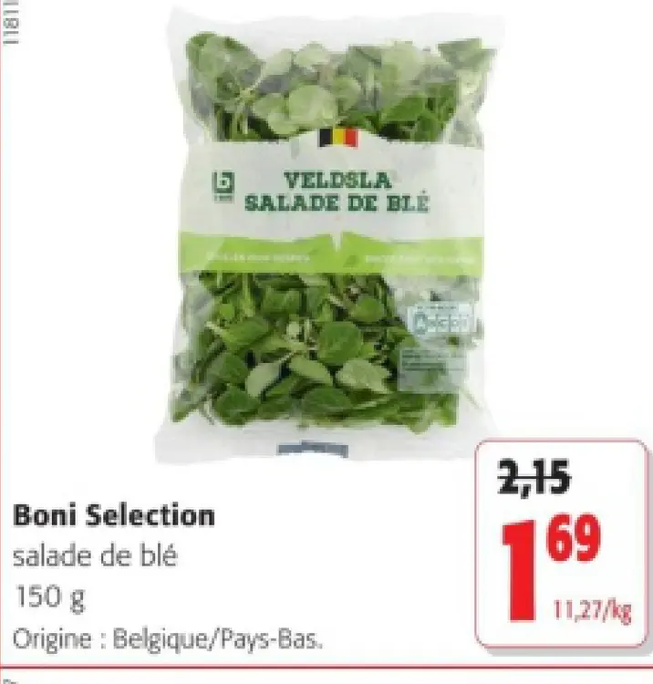 Offre: Veldsla salade de ble