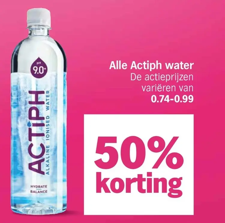 Aanbieding: Alle Actiph water