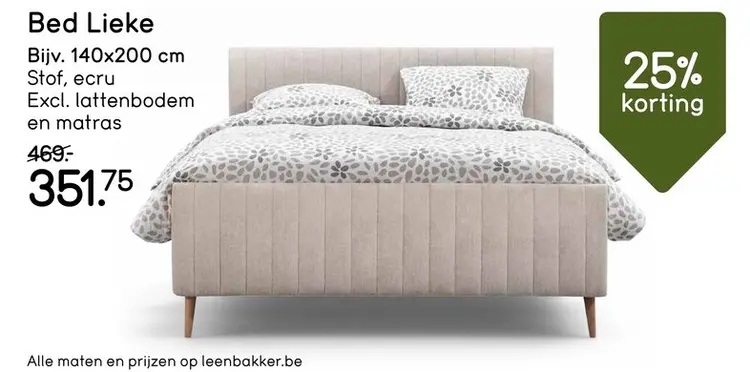 Promotie: Bed Lieke