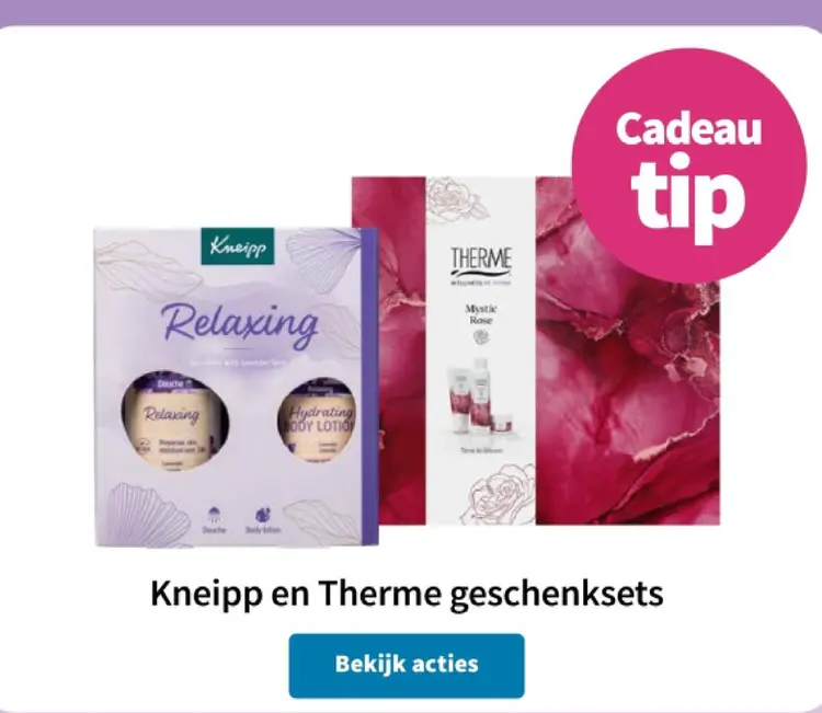 Aanbieding: Kneipp en Therme geschenksets