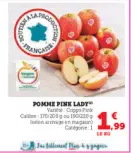 Offre: Pomme PINK LADY