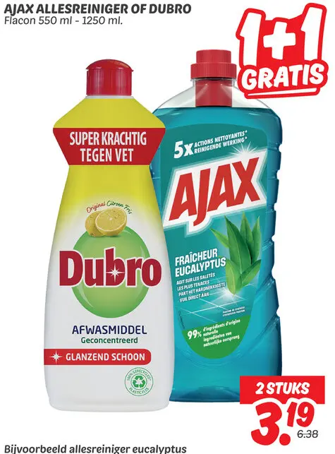 Aanbieding: Allesreiniger of Dubro