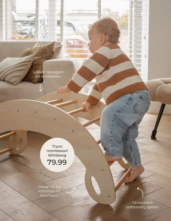 Aanbieding: Montessori klimboog