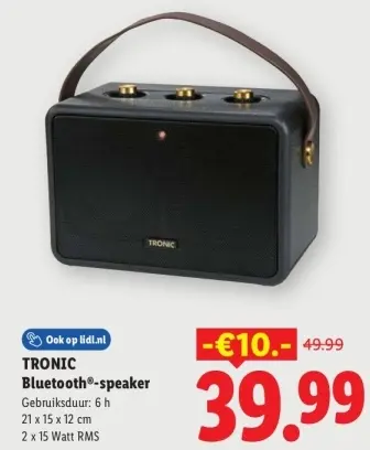 Aanbieding: Bluetooth®-speaker