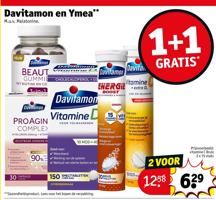 Aanbieding: Davitamon en Ymea