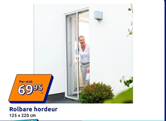 Aanbieding: Rolbare hordeur