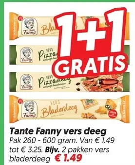 Aanbieding: Vers deeg