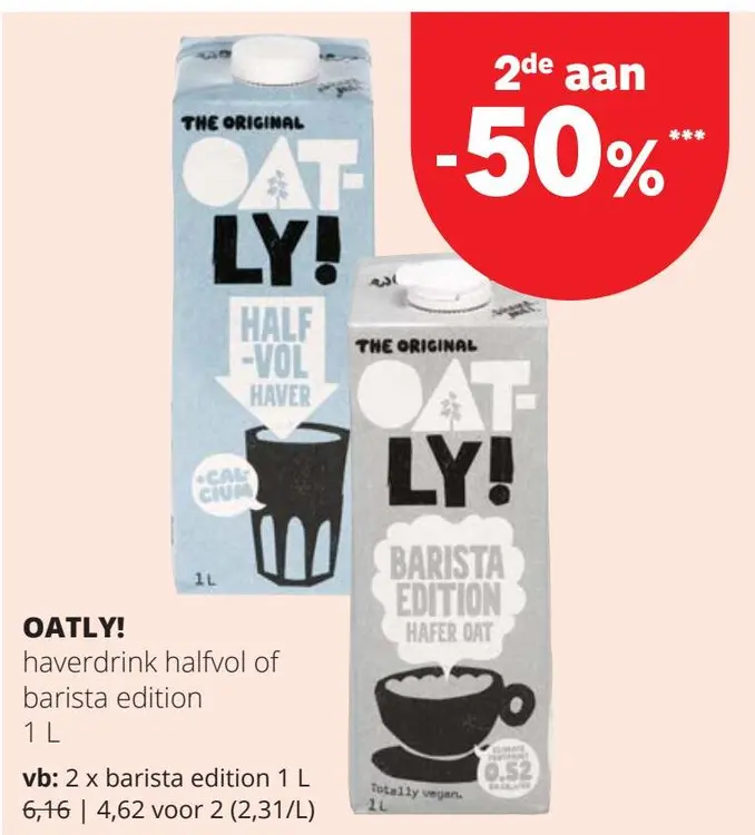 Promotie: Oatly haverdrink