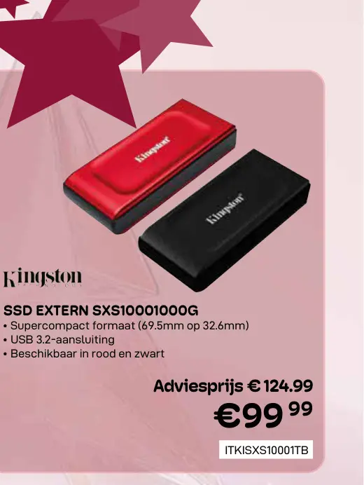 Promotie: Ssd extern sxs10001000g