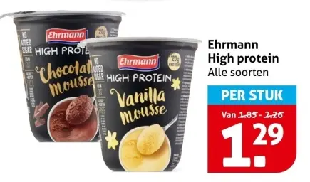Aanbieding: High protein mousse