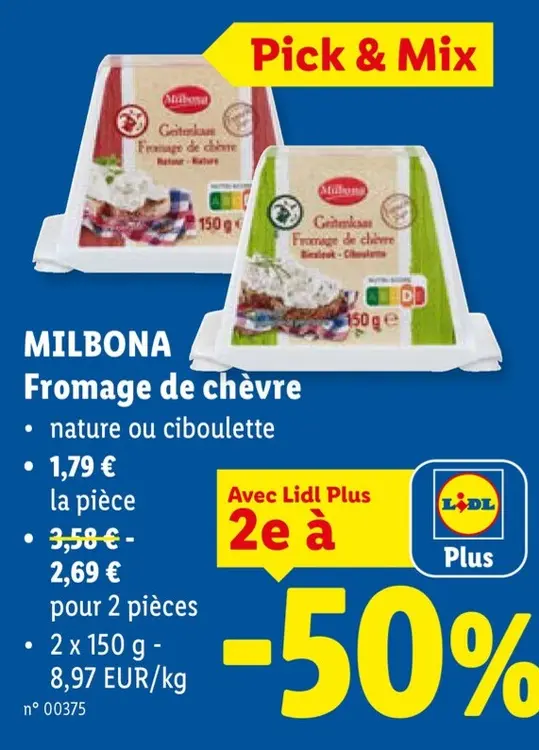 Offre: Fromage de chèvre