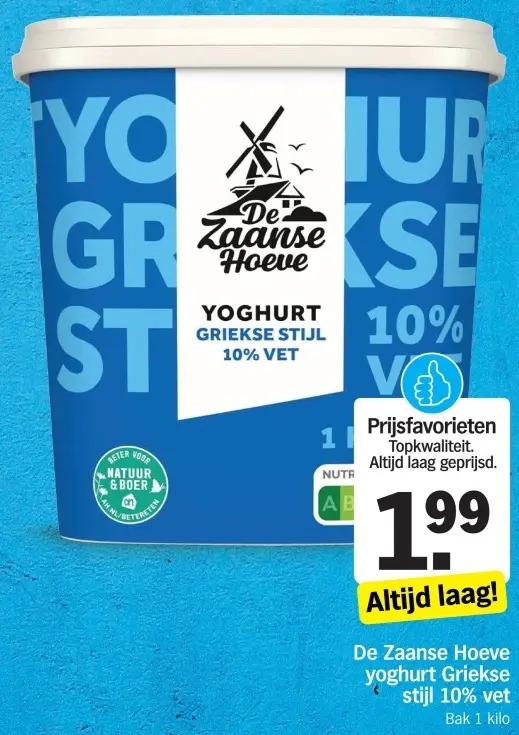 Aanbieding: Yoghurt Griekse stijl