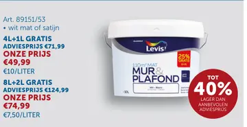 Aanbieding: Mur & Plafond